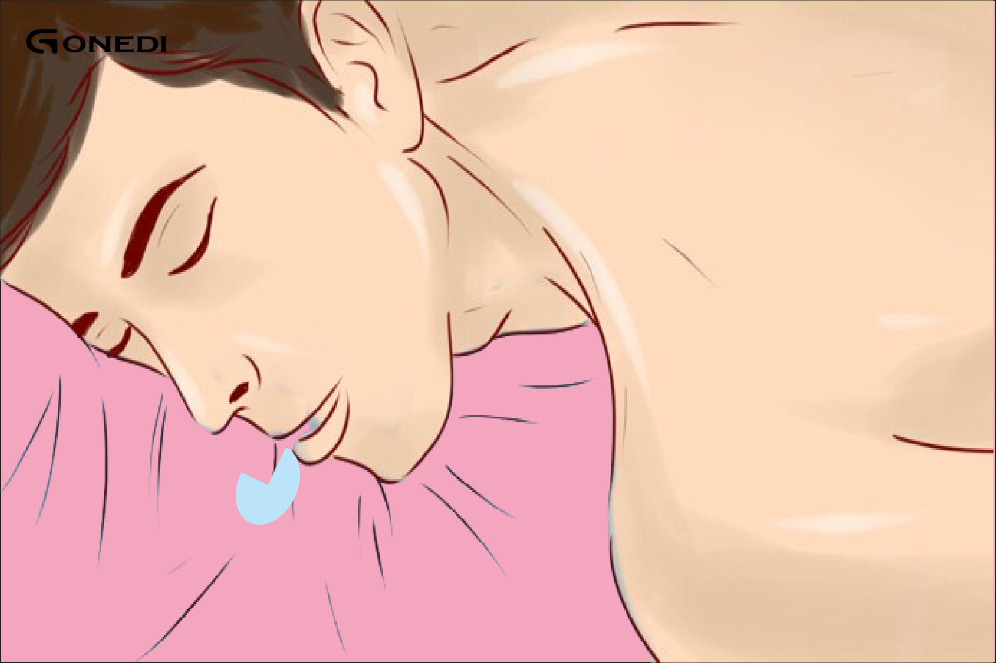 The reason why saliva appears on your pillow after sleep will surprise you!